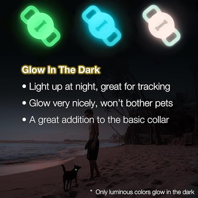 Cat Collar Holder for Airtag, Cat & Small Dog Harness Case for Air Tag