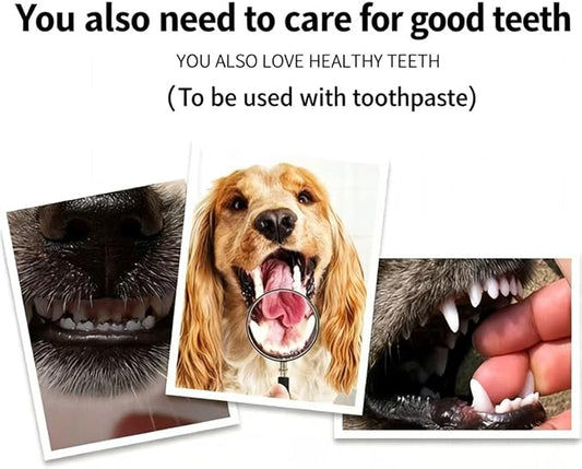 10-Pack Dual-Ended Pet Toothbrush Set - Soft Bristle Tooth Brushes for Small to Large Dogs, Cats & Most Pets - Dental Care Kit for Tartar Removal & Fresh Breath.