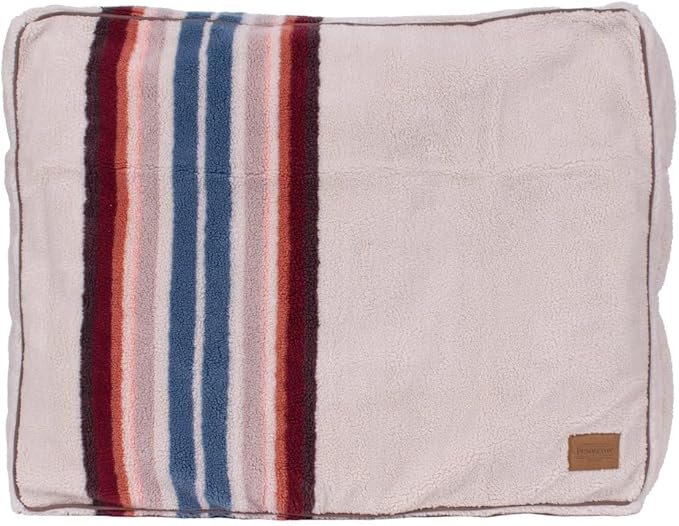Pendleton Berber Napper Dog Bed - Wyeth Trail Oxford, M