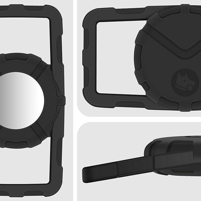 Ultra Thick Dog Collar Holder for | Military-Grade Air Tag Case Fits Collar from 0.8" to 2" | Apple Air Tag Holders for Large Dogs and Cats