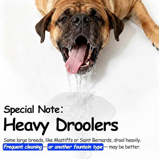 Large Dog Water Fountain Dispenser - 3 Gallon Stainless Steel Pet Water Fountain with 4 Filters for Large Dogs, Automatic Big Dog Water Bowl Dispenser Drinking for Multi-pet, Easy to Clean, Quiet Pump