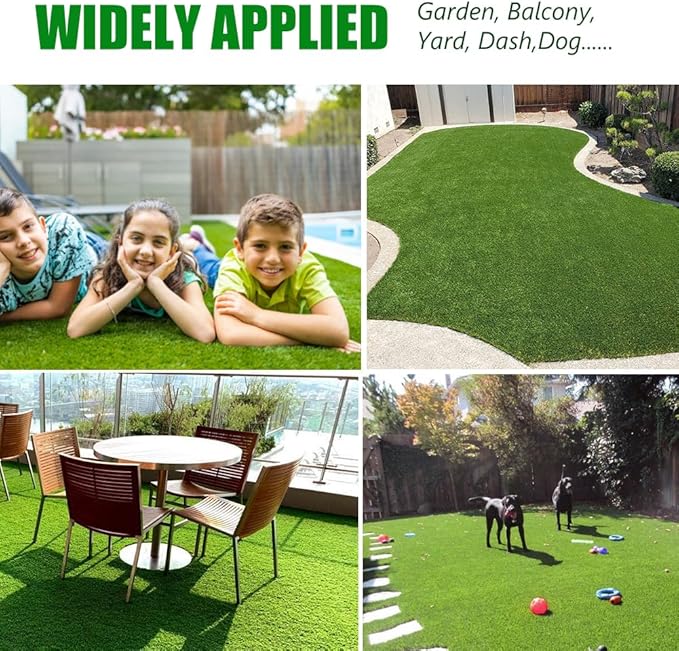Reusable Potty Training Grass Mat for Dogs - 3FT X 5FT Artificial Turf with Drainage Holes, Washable Dog Potty Pad for Indoor & Outdoor Use, Easy to Clean, Durable & Long-Lasting