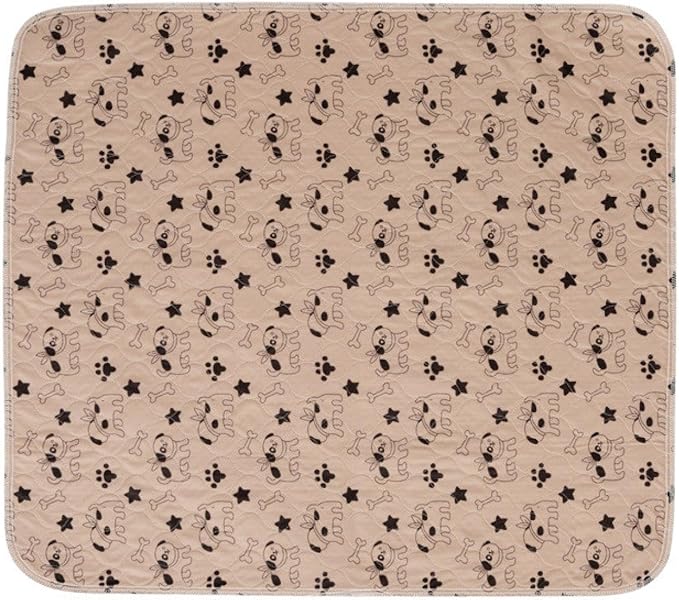Puppy pad Pee Pads for Dogs, 2026 Upgraded Washable Puppy Pad with Pheromones, PuppyPad Pee Pad - Leak & Odor Proof, Non-Slip Base, Easy to Clean & Reusable (Brown, M: 27.6" × 31.5")