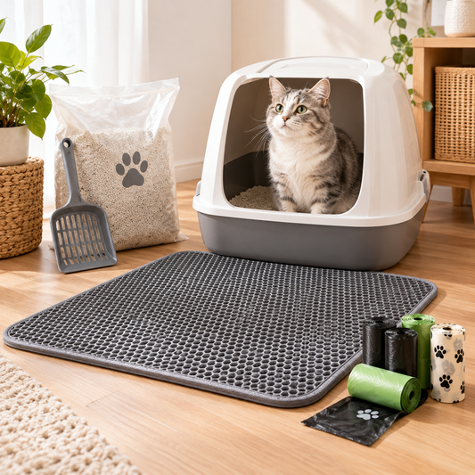 Litter Mats & Bags Guide: Keep Your Cat’s Litter Area Clean and Organized