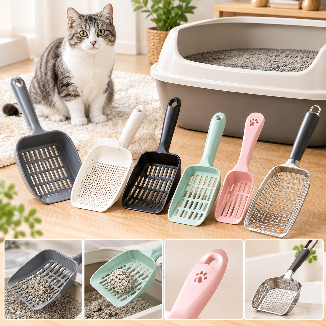Cat Litter Scoops: How to Choose the Right Scoop for Easy, Cleaner Litter Box Care