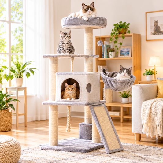 Cat Trees Guide: How to Choose the Right Cat Tree for Your Cat