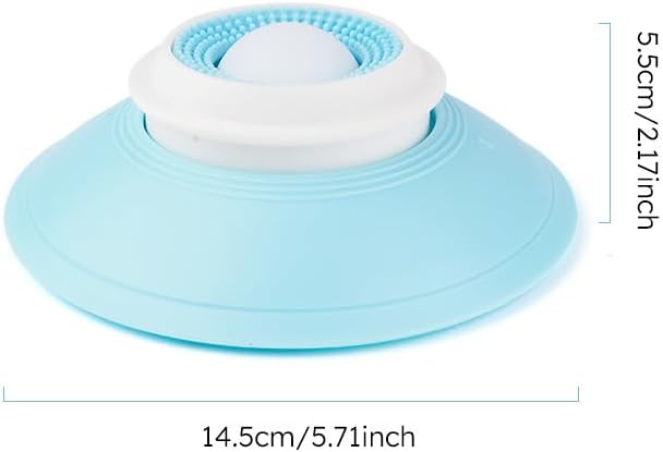Vinelftage Dog Cat Licks Toys - 2026 New Dog Lick Sphere,Anxieties Relief Slow Feeder Dog Lick Ball Treat Dispenser,Non-Slip Licking Bowl Enrichment Toys for Liquid Food (White Ball)