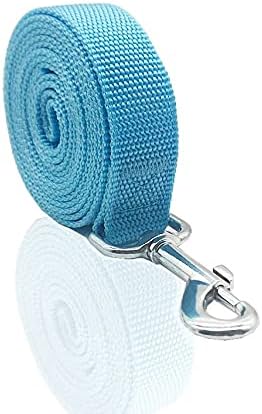 Nylon Dog Leash 12 Feet Long, Walking Training Dog Leashes for Medium Large Dogs(1" X 12 ft, Blue)