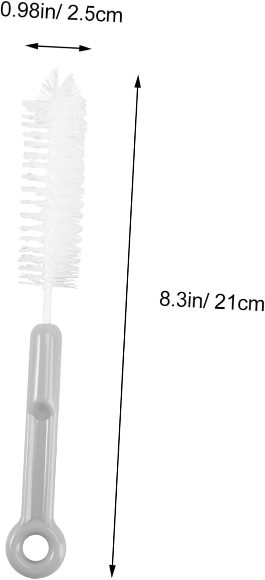 Gogogmee Pet Waterer and Feeder Cleaning Kit Pet Cleaning Tools Cat Brush Deshedding Brush Water Bowl Sponge Long Handle Dog Bowl Cleaner