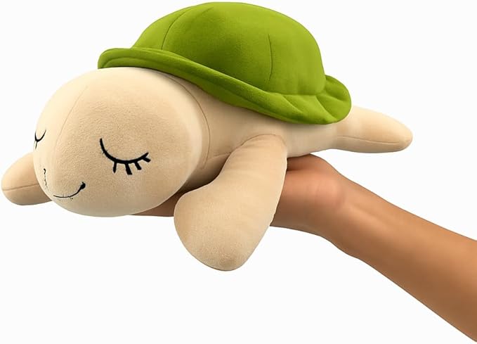 NANDOG My BFF Ivy The Turtle Plush Dog Toy – Soft Squeaky Pet-Only Toys for Dogs & Cats – Durable, Cuddly & Adorable Pet Companions for Playtime, Fetch & Snuggles