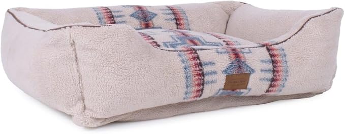Pendleton Berber Kuddler Dog Bed - Harding Rosewood, XL