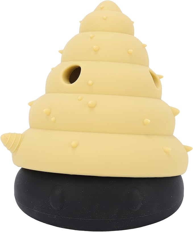 Treat Dispensing Dog Toys, Silicone Interactive Dog Feeder, Creative Conch Design, Anti Boredom,Treat Dispensing Slow Feeder, for Small, Medium, Large Pets to Keep Them Busy