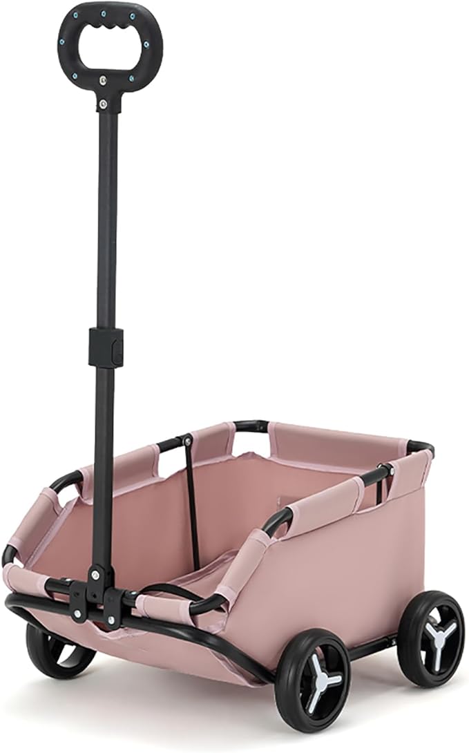 Dog Stroller 4 Wheels Folding Dog Cart Pet Stroller for Travelling Shopping Walking Playing for Small Dogs Cats, Up to 13.2lbs