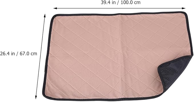 Luxshiny Reusable Absorbent Pet Urine Mat Dog Training Pad with Anti-Slip Breathable Material for Cats and Dogs Eco-Friendly Cushion for Indoor Potty Training and Floor Protection