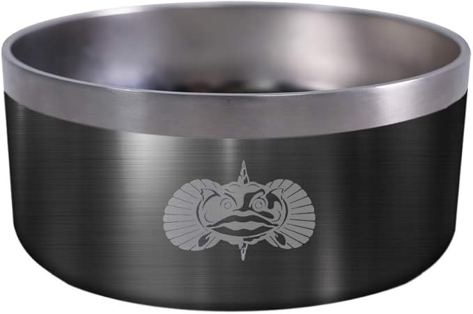 Toadfish Non-Tipping Dog Bowl - Graphite