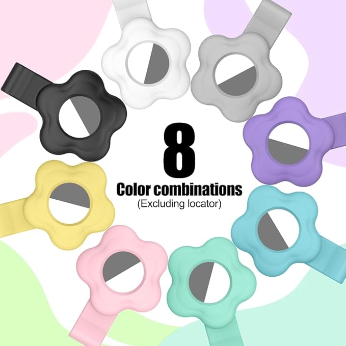 Personalized Safety Elastic Cat Collars with Bell Soft Silicone Cover for Air Tag,Laser Customized Stretch Kitten Collars for Girls Boys Cats (Pink)