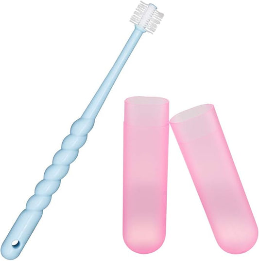 VTurboWay 360-Degree Pet Toothbrush for Puppy, Small Dog and Cat, Colors May Vary