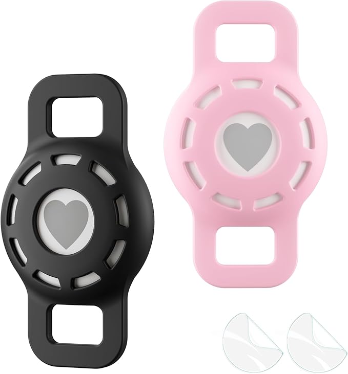 Cat Collar Holder for Airtag, Cat & Small Dog Harness Case for Air Tag