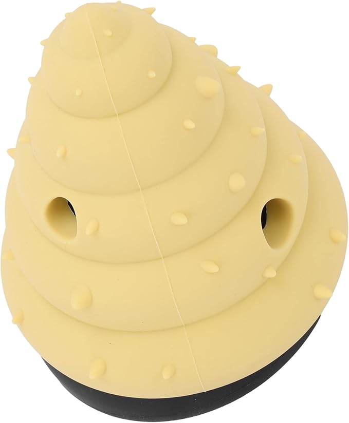 Treat Dispensing Dog Toys, Silicone Interactive Dog Feeder, Creative Conch Design, Anti Boredom,Treat Dispensing Slow Feeder, for Small, Medium, Large Pets to Keep Them Busy