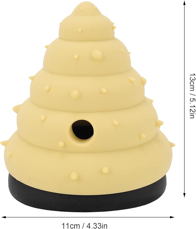 Treat Dispensing Dog Toys, Silicone Interactive Dog Feeder, Creative Conch Design, Anti Boredom,Treat Dispensing Slow Feeder, for Small, Medium, Large Pets to Keep Them Busy