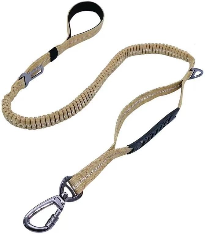 ruffrover - Extended Heavy Duty Bungee Leash Safety Belt Buckle