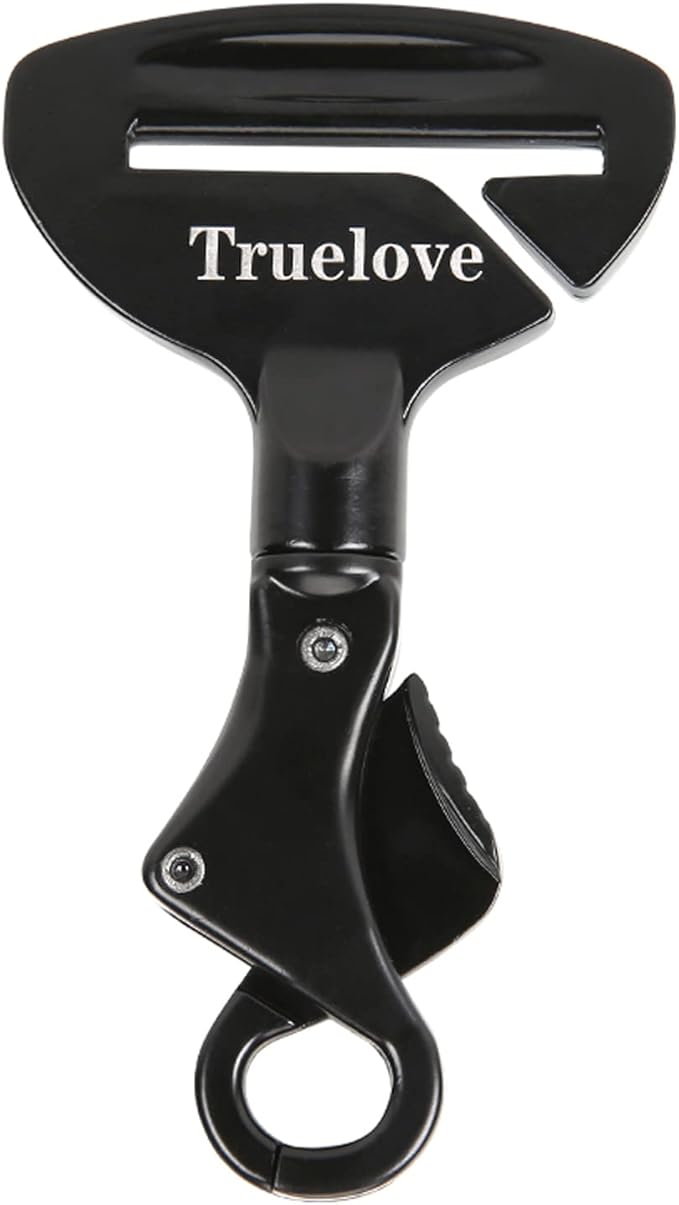 Truelove Vehicle Seat Belt Safety Buckle Lock, Dog Seat Belt Clip Universal Dog Car Restraint - Dog Seatbelt Lock - Portable Vehicle Seatbelt Harness for Pet Car Travel
