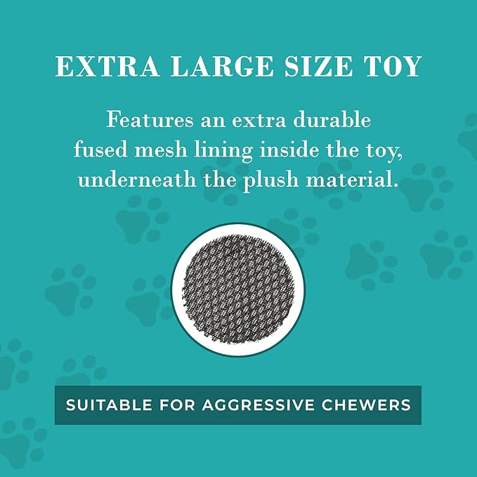 Haute Diggity Dog White Chewy Vuiton Handbag, Plush Designer Dog Toys with Interactive Squeaker, Stimulating Pet Enrichment, Machine-Washable & Safe Materials for All Breeds, Size XL