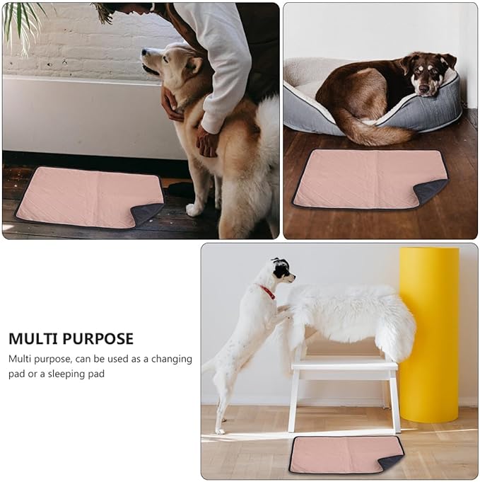 Luxshiny Reusable Absorbent Pet Urine Mat Dog Training Pad with Anti-Slip Breathable Material for Cats and Dogs Eco-Friendly Cushion for Indoor Potty Training and Floor Protection