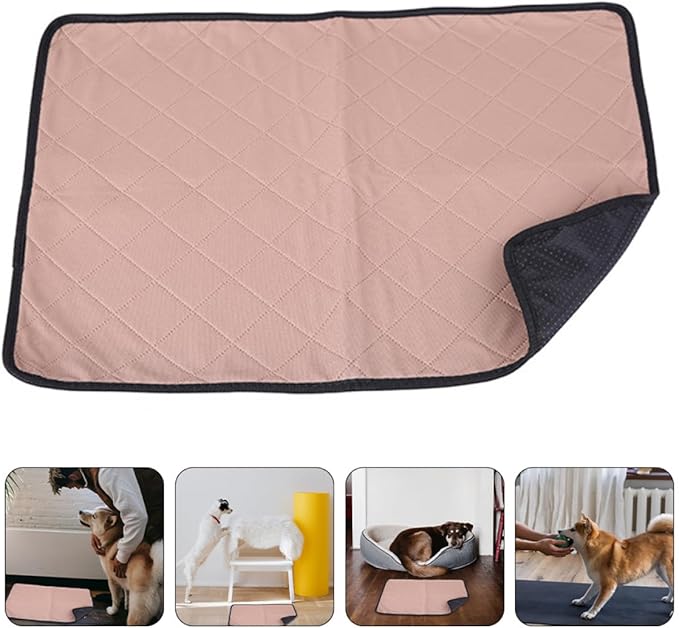 Luxshiny Reusable Absorbent Pet Urine Mat Dog Training Pad with Anti-Slip Breathable Material for Cats and Dogs Eco-Friendly Cushion for Indoor Potty Training and Floor Protection