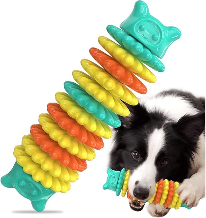 Dog chew Toys for Aggressive chewers, Durable Dog Toys for Large, Medium, and Small Breeds, Indestructible Rubber Dog Skinning Toys, Sturdy Interactive Outdoor Dog Toys for Entertainment.