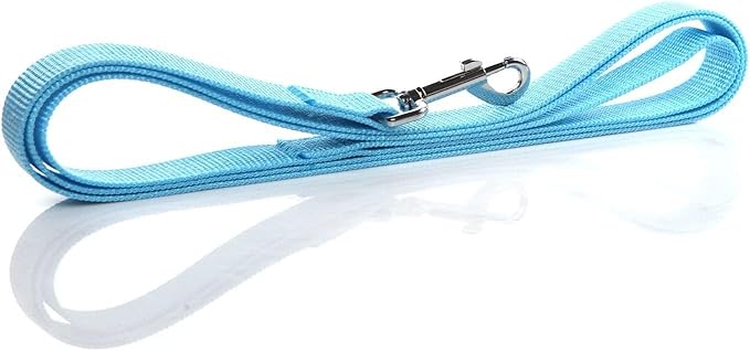 Nylon Dog Leash 8 Feet Long, Walking Training Dog Leashes for Medium Large Dogs