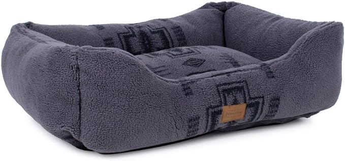 Pendleton Berber Kuddler Dog Bed - Serape Rosewood, XL