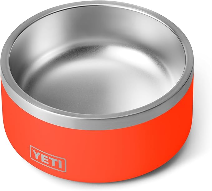 YETI Boomer 4, Stainless Steel, Non-Slip Dog Bowl, Holds 32 Ounces