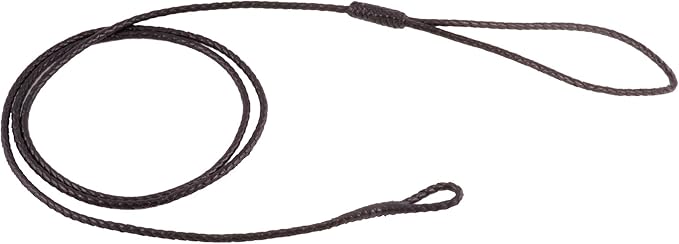 Alvalley Braided Dog Leash with Loop - Handmade Training Lead - Made of Leather - Use with a Slip Collar or Chain - Perfect for Small, Medium and Large Dogs for Walking, Training, and Showing