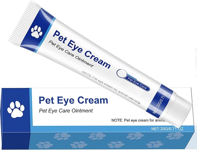 Pet Eye Area Grooming Cream for Dogs & Cats, 0.71 oz / 20 g — External Use Only