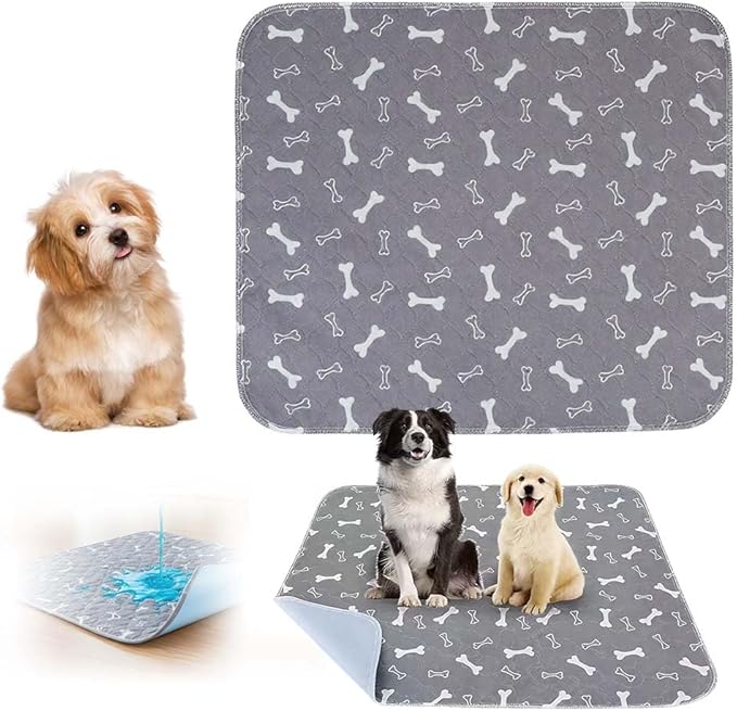 Puppy Pad Pee Pads, 2026 New Reusable Puppy Pads with Pheromones, Washable Pee Pads for Dogs & Cats, Durable Leak-Proof & Anti-Slip Pet Training Pads for Home & Travel (A, S)