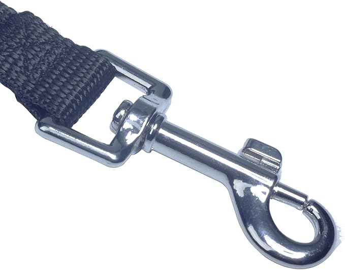 Siumouhoi Dog/Puppy Obedience Recall Training Agility Lead - 15ft 20ft 30ft 40ft 50ft Training Leash - Great for Play, Camping, or Backyard - Black 40ft (40Feet, Black)