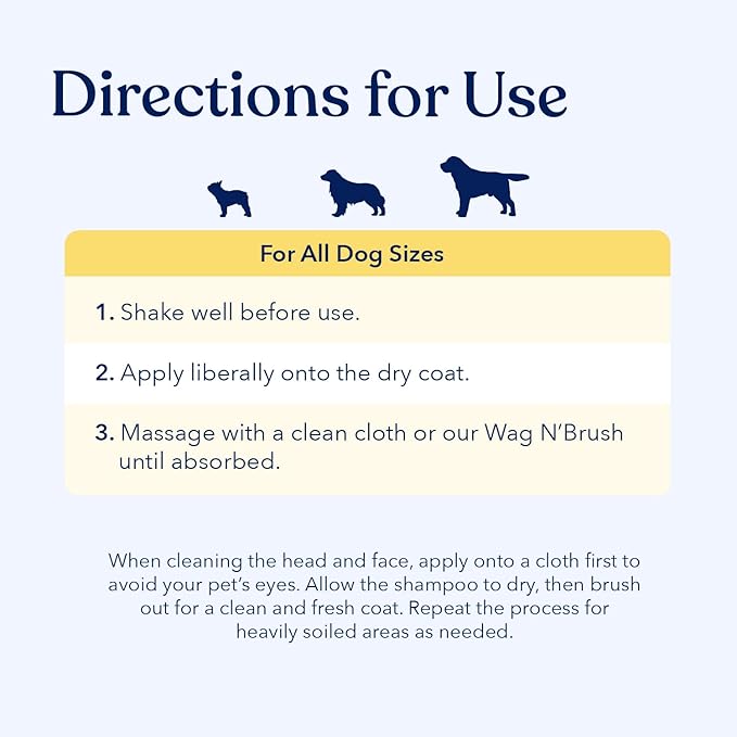 Honest Paws Dog Shampoo Conditioner - Grooming Bundle with Dry Shampoo - Cleanse, Moisturize, Deodorize, Condition, Detangle - Oatmeal & Lavender