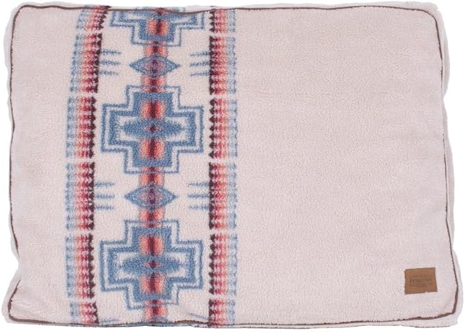 Pendleton Berber Napper Dog Bed - Wyeth Trail Oxford, S