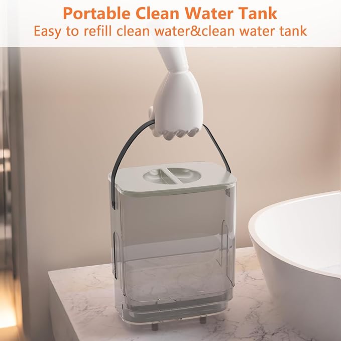 GJEASE Smart Cat Water Fountain No Filter,Cat Drinking Water Fountain Bowl,Battery Operated Filterless Pet Water Fountain
