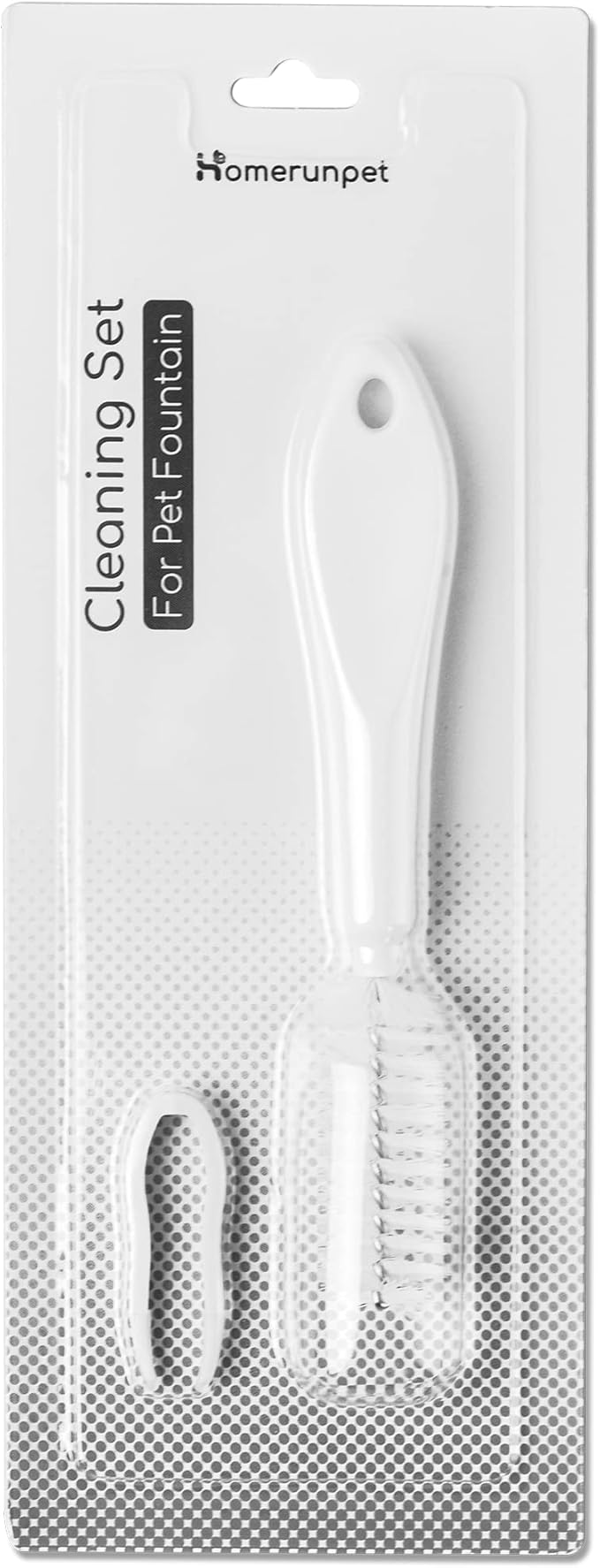 Homerunpet Pet Water Fountain Cleaning Kit, Brush and Tweezers, Fit Most Pet Water Fountains