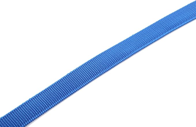 TAIDA Dog Collar, Nylon Camouflage Adjustable Collar, 1 Inch Wide, for Large Medium Dog (Blue)