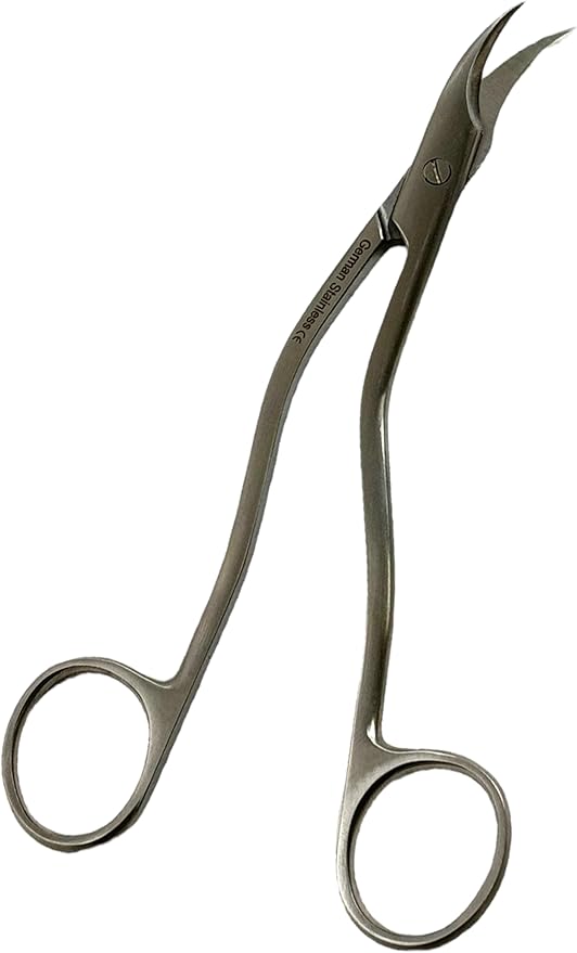 Dog and Cat Nail Cutters Scissors Style German Stainless Steel - For Small Animals, Cats, Dogs, Birds - Grooming Essentials (Set of 4)