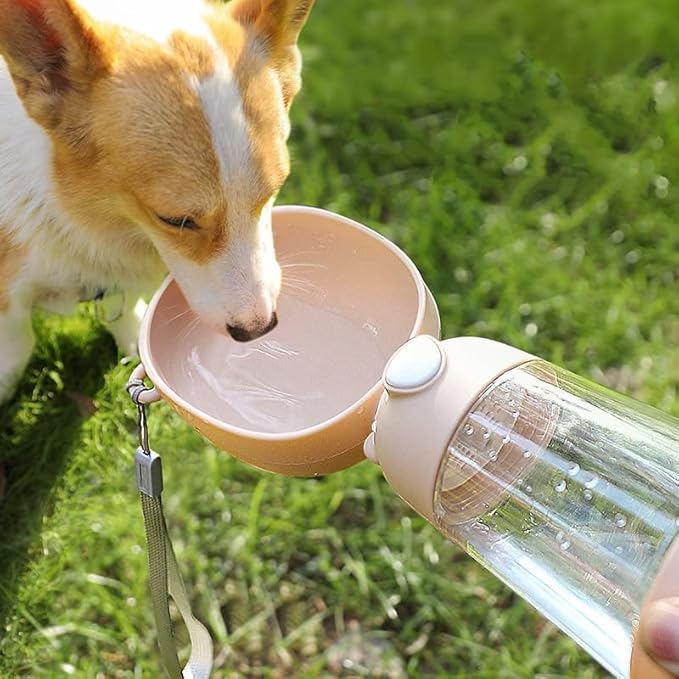 LXCKXndj Portable Water Dispenser for Dogs, Drinking Cup for Outdoor Use