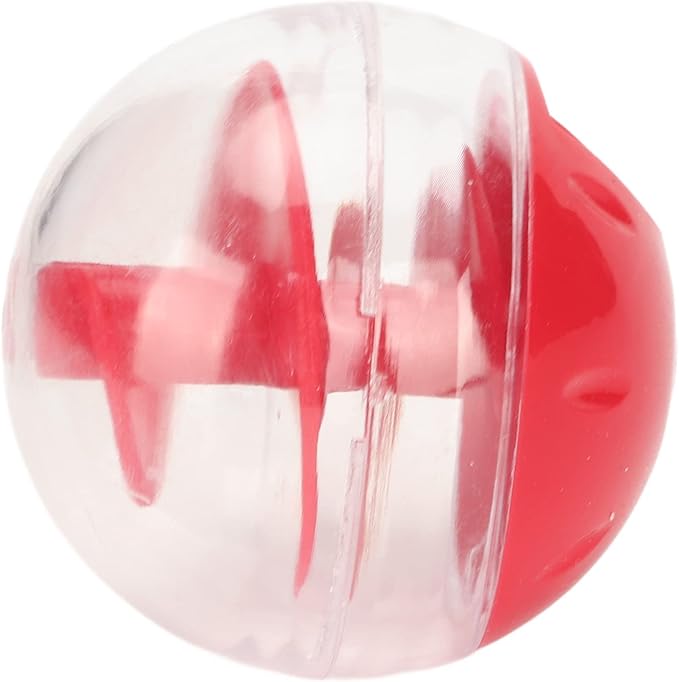 Zerodis Cat Leaky Food Toy Ball,Pet Interactive Slow Feeder Puzzle Ball Cat Treat Dispenser Toys for Bored Cats Relieve Boredom Dog Teeth Grinding Feeding