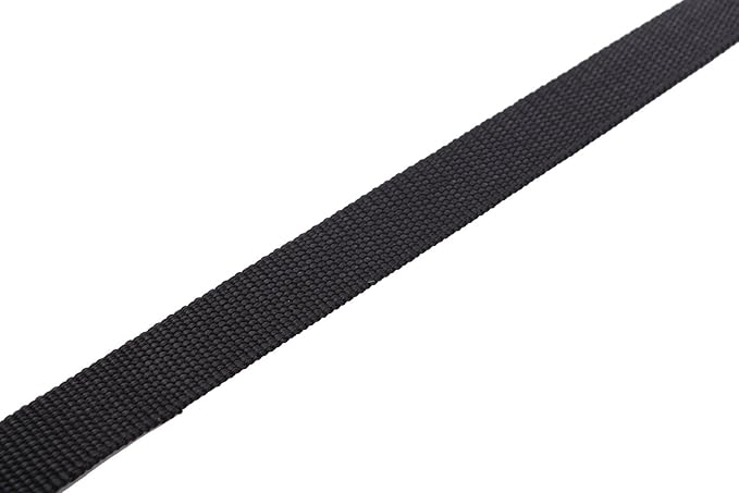 TAIDA Dog Collar, Nylon Camouflage Adjustable Collar, 1 Inch Wide, for Large Medium Dog (Black)