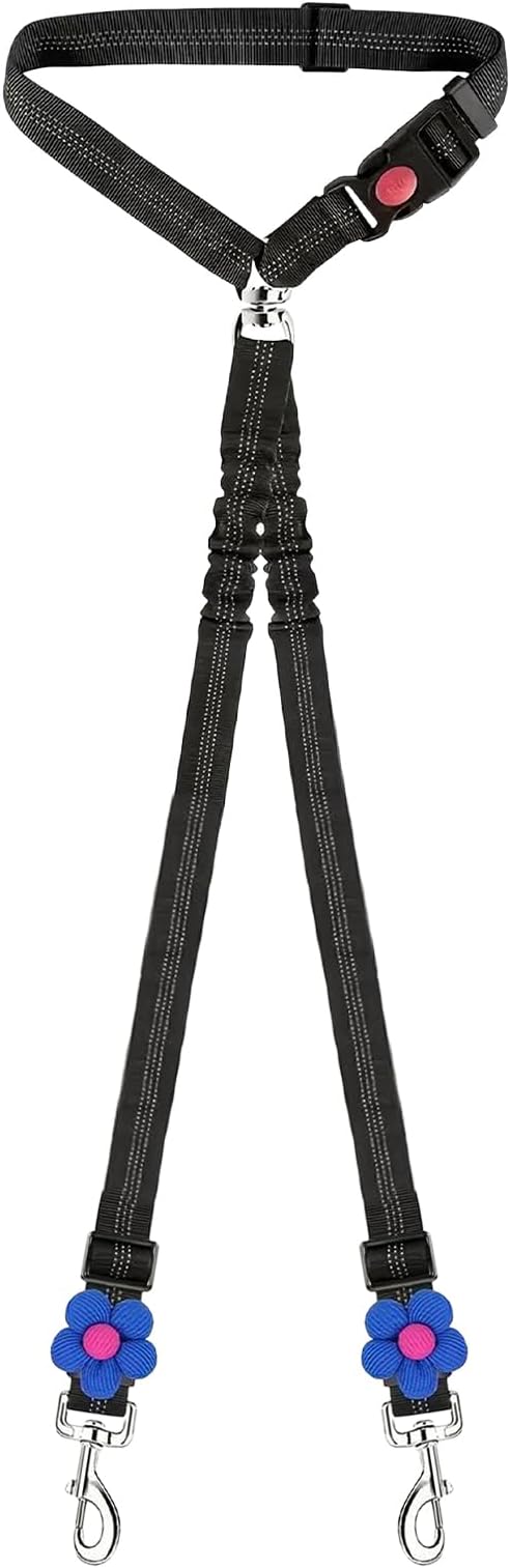 Dog Seat Belt for Car,Reflective Retractable | Car Seatbelt for Dogs Cats,for Small Medium Breeds Road Trips Long Driving Family Outings Commuting Travel Adventure