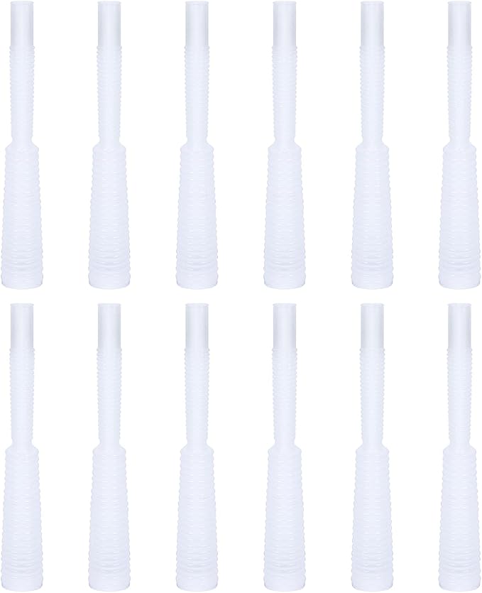 SCHITEC Squeaker for Water Bottle, [12 Pack] Squawking Tube to Turn Plastic Bottles into Squeaky Dog Toys