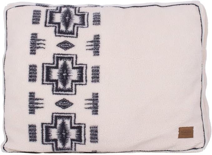 Pendleton Berber Napper Dog Bed - Wyeth Trail Oxford, S
