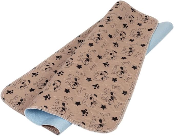 Puppy pad Pee Pads for Dogs, 2026 Upgraded Washable Puppy Pad with Pheromones, PuppyPad Pee Pad - Leak & Odor Proof, Non-Slip Base, Easy to Clean & Reusable (Brown, L: 31.5" × 35.4")